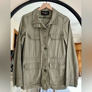 Guess Utility Jacket in Olive Green